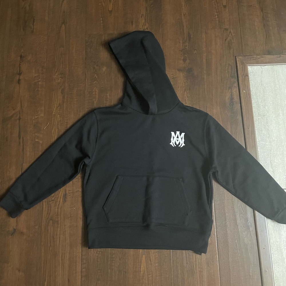 Kids Amiri Emblem Logo Hoodie